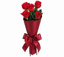 Букет 5 Красных роз Эдлесс Лав в Чемал