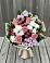Букет цветов из: Альстромерии, Гвоздики, Розы и Хризантемы в Чемал