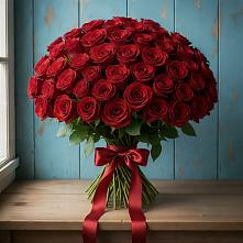 Букет Красные розы Блэк Меджик в Чемал