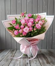 Букет Розовый кустик в Чемал