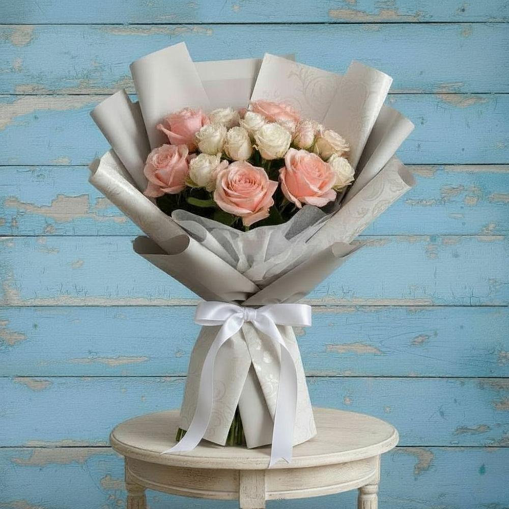 Букет цветов из: Розы в Чемал