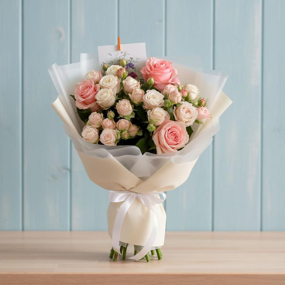 Букет цветов из: Розы в Чемал