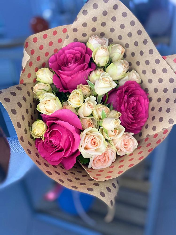 Букет цветов из: Розы в Чемал