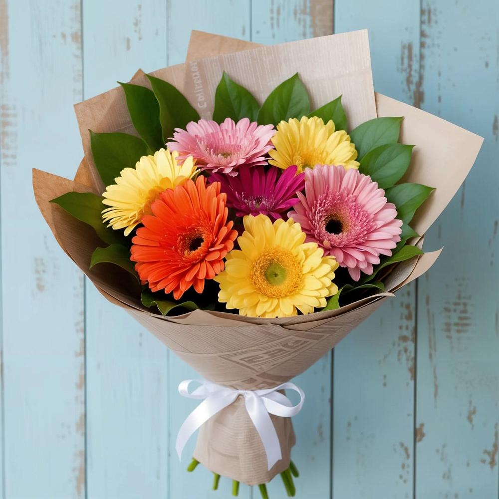 Букет цветов из: Герберы в Чемал
