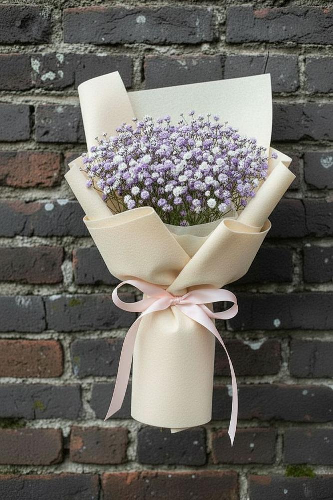 Букет цветов из: Гипсофила в Чемал