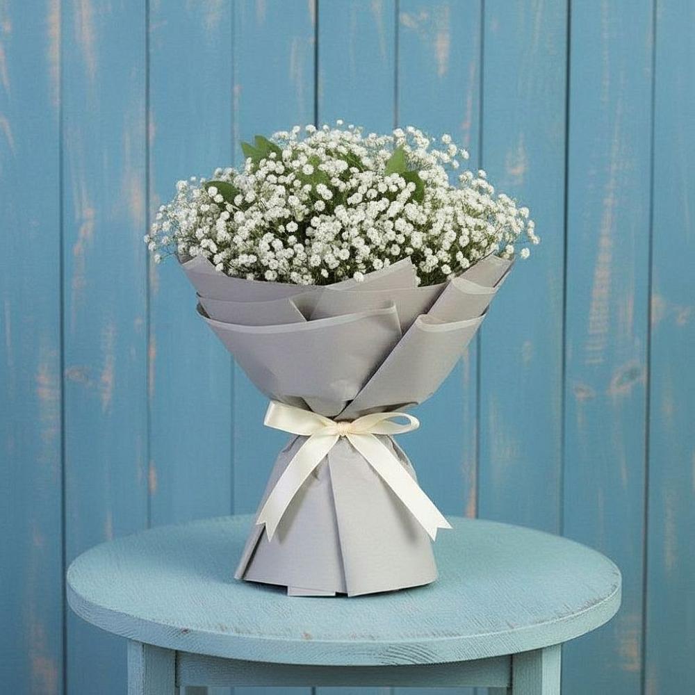 Букет цветов из: Гипсофила в Чемал