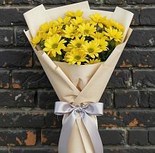 Букет цветов из:  Хризантемы в Чемал