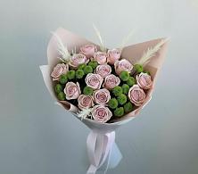 Букет цветов из:  Розы и Хризантемы в Чемал