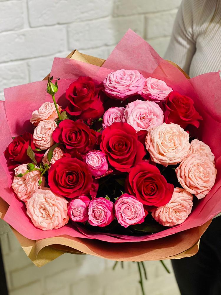 Букет цветов из: Розы в Чемал