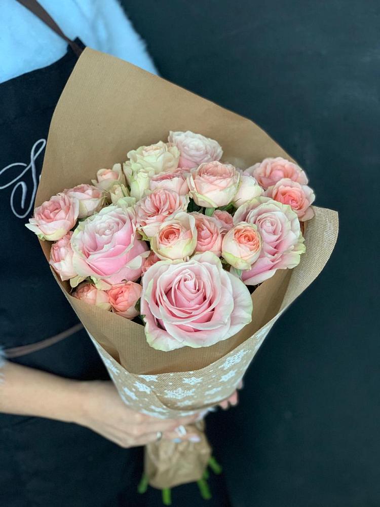 Букет цветов из: Хризантемы и Розы в Чемал