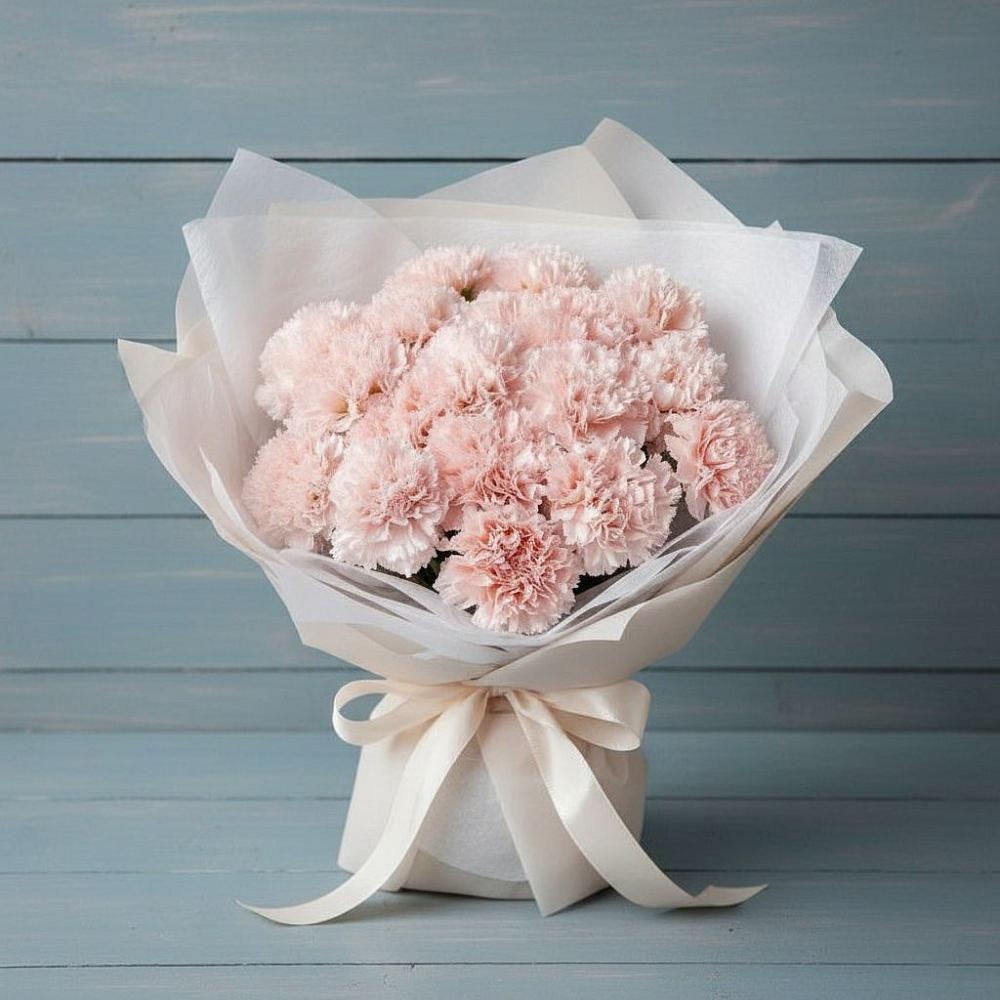 Букет цветов из: Гвоздики в Чемал