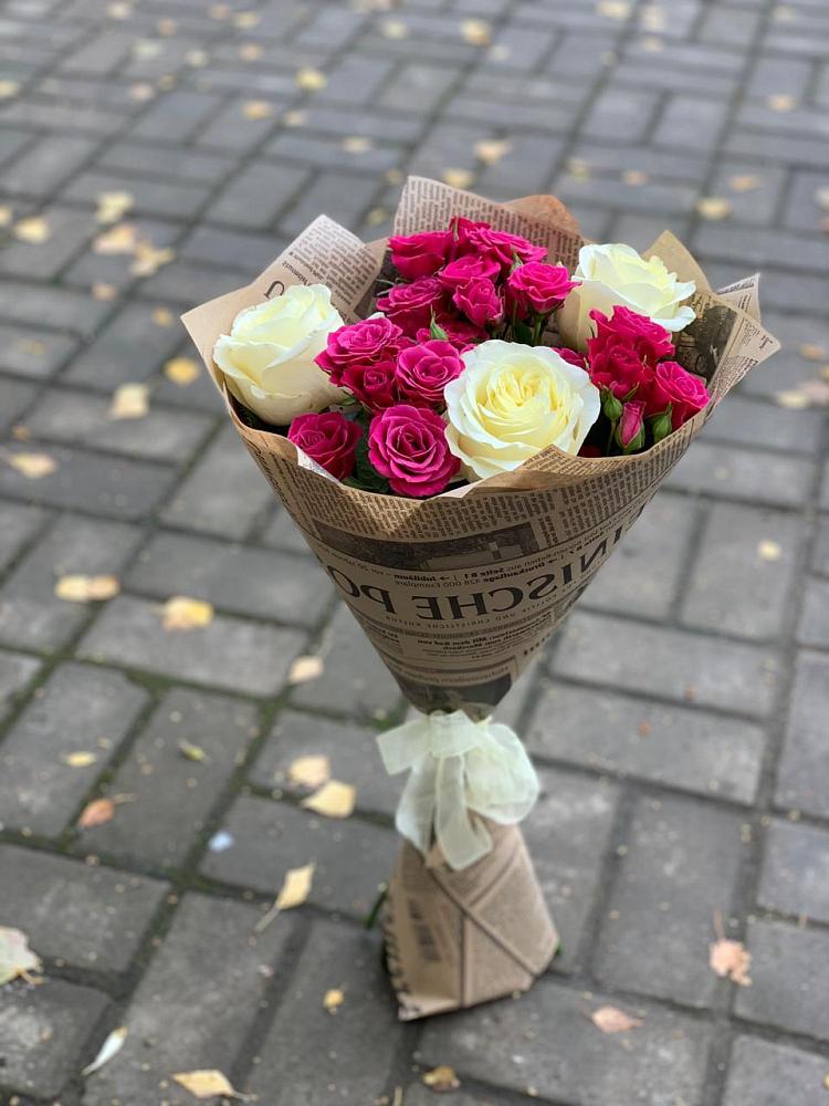 Букет цветов из: Розы в Чемал