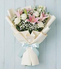 Букет цветов из:  Лилии в Чемал