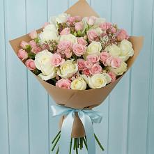 Букет цветов из:  Розы #REPLACE_PRED# Чемал